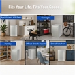 Conserv 3cf Compact Upright Freezer REVERSIBLE DOOR Freestanding 110V E-Star