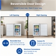 Conserv 3cf Compact Upright Freezer REVERSIBLE DOOR Freestanding 110V E-Star