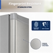 Conserv 3cf Compact Upright Freezer REVERSIBLE DOOR Freestanding 110V E-Star