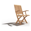 Curated Maison Florence Teak Folding Outdoor Armchair
