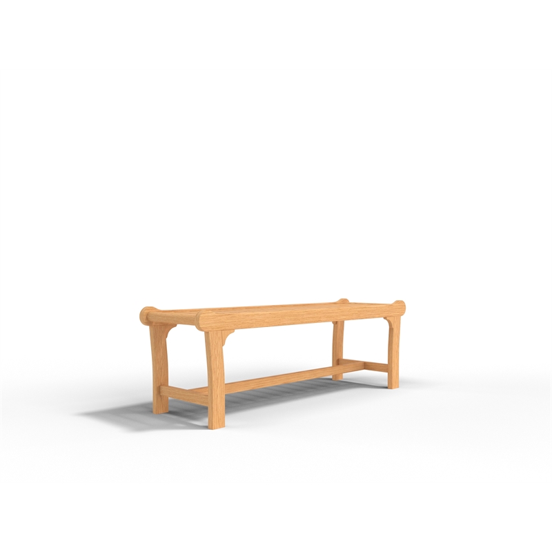 Curated Maison Parc 2 Person Teak Outdoor Bench