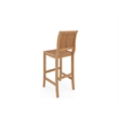 Curated Maison Clement Teak Outdoor Bar Chair