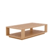 Curated Maison Lothair 4-Piece Teak Outdoor Patio Deep Seating Set in Charcoal