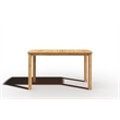 Curated Maison Directeur 5-Piece Counter Height Teak Outdoor Dining Set in Black