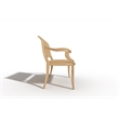 Curated Maison Clement 2-Person Teak Outdoor Bench in Natural