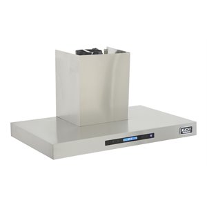 Kucht Professional 36&quot Stainless Steel Wall Mounted Range Hood in Silver
