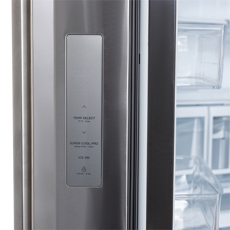 KUCHT 36 in. 28.9 cu. ft. Standard Depth Freestanding French Door Refrigerator