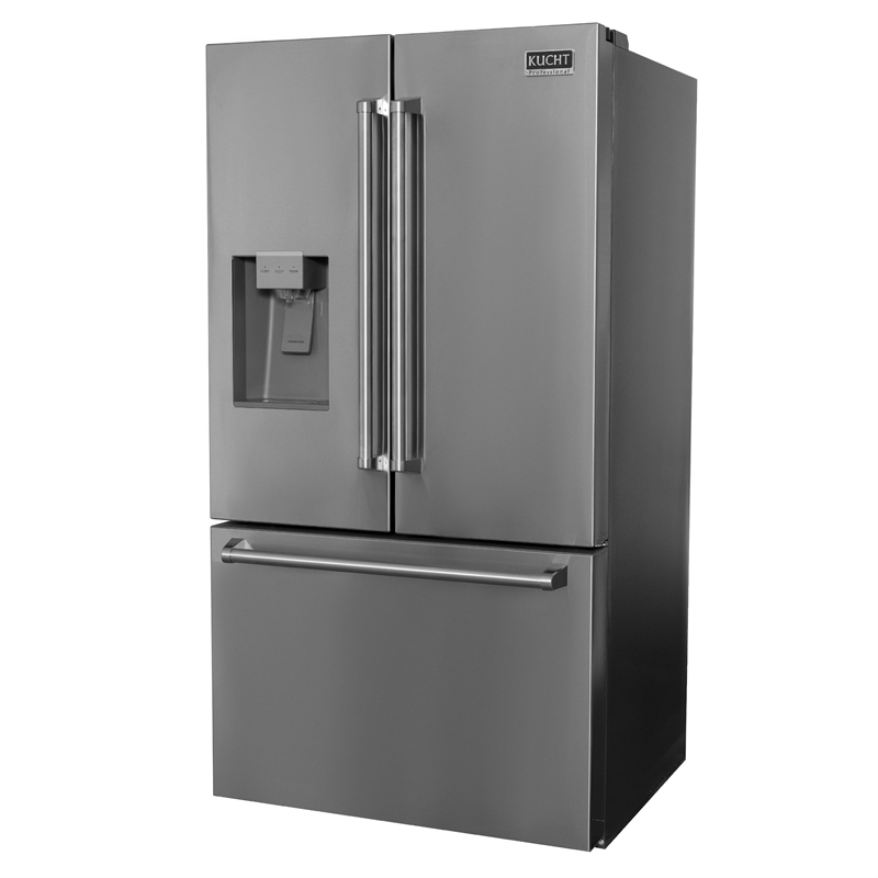 KUCHT 36 in. 28.9 cu. ft. Standard Depth Freestanding French Door Refrigerator