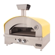 NAPOLI Outdoor Portable Propane Gas Pizza Oven in Yellow