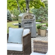 NAPOLI Outdoor Portable Propane Gas Pizza Oven in Yellow