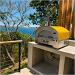 NAPOLI Outdoor Portable Propane Gas Pizza Oven in Yellow