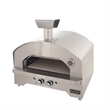 NAPOLI Outdoor Portable Propane Gas Pizza Oven in Stainless Steel