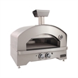 NAPOLI Outdoor Portable Propane Gas Pizza Oven in Stainless Steel