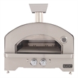 NAPOLI Outdoor Portable Propane Gas Pizza Oven in Stainless Steel