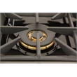 48 in. 6.7 cu. ft. Dual Fuel Range for Propane Gas in White