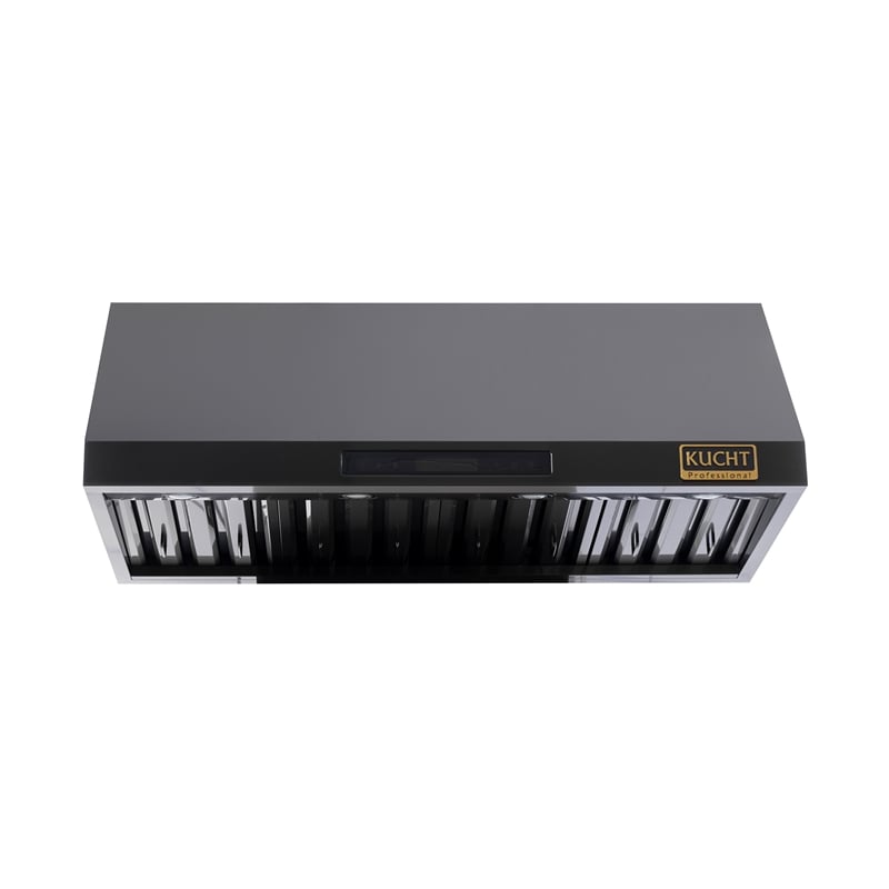 48 in Dual Fuel Range for Natural Gas in Titanium SS + Under Cabinet Range Hood