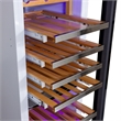 18-in Built-in Panel Ready Three Zones Wine Cooler