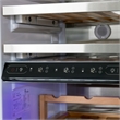 18-in Built-in Panel Ready Three Zones Wine Cooler