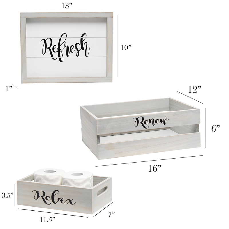 Elegant Designs Wood Large 
