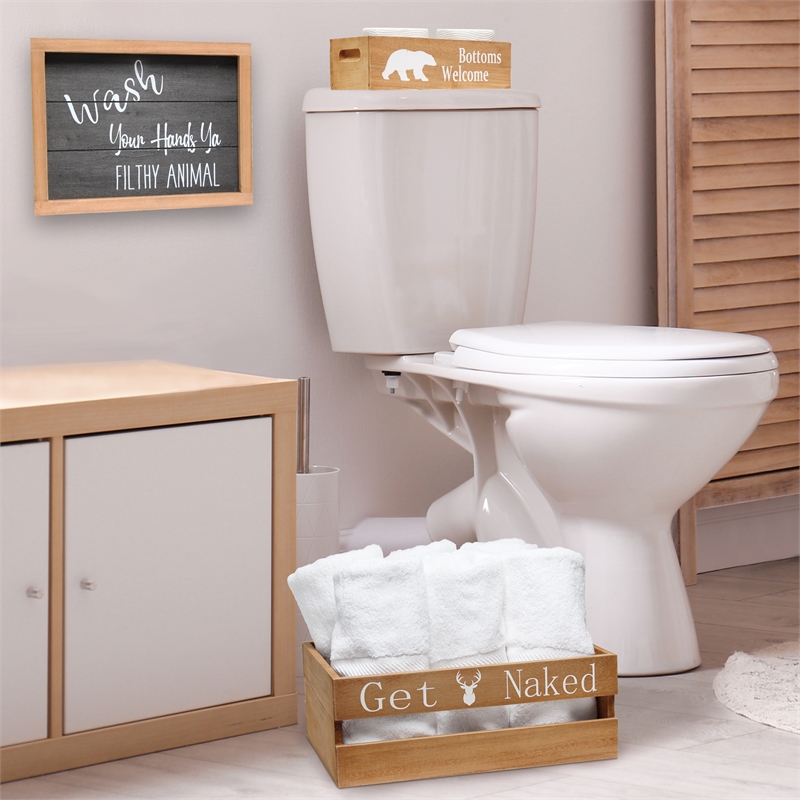 Elegant Designs Wood Large 