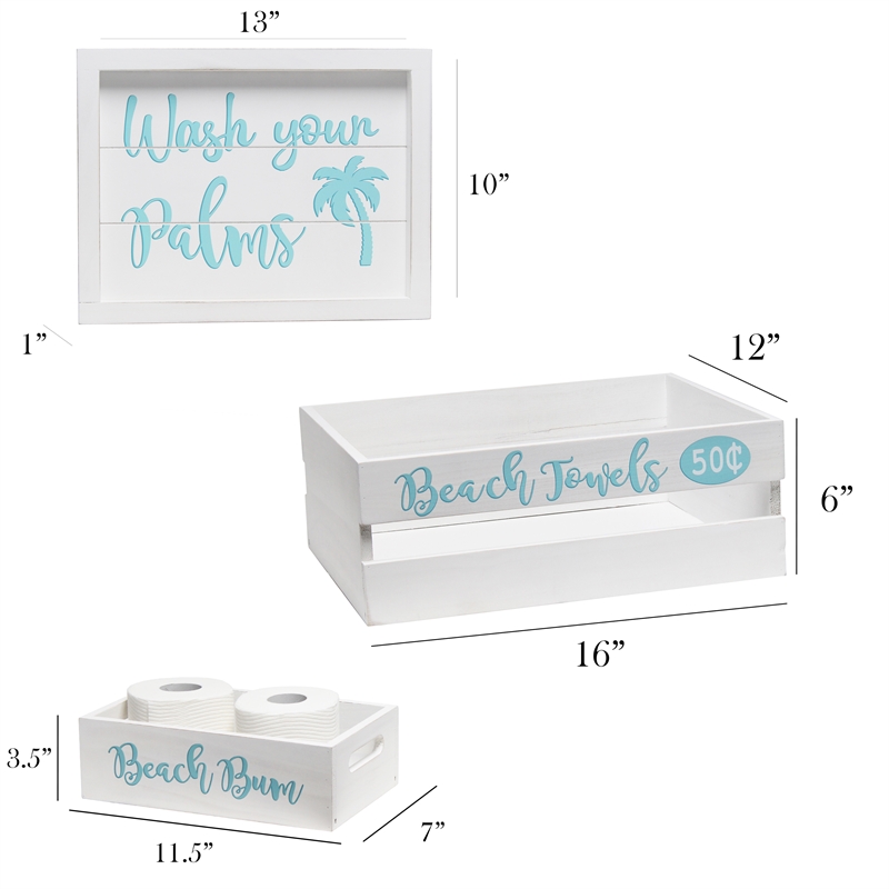 Elegant Designs Wood Large 