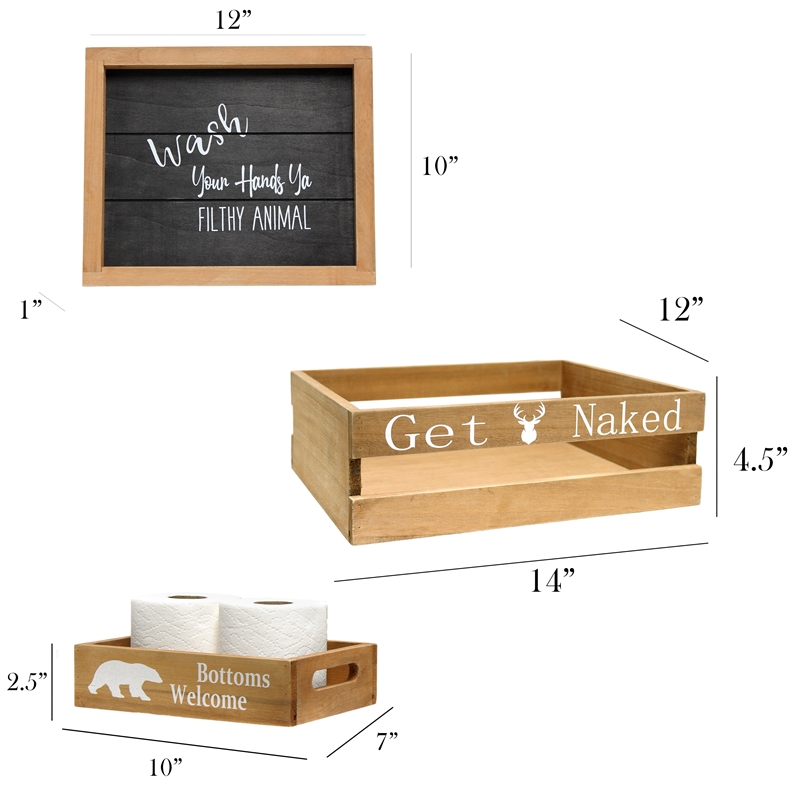 Elegant Designs Wood Small 