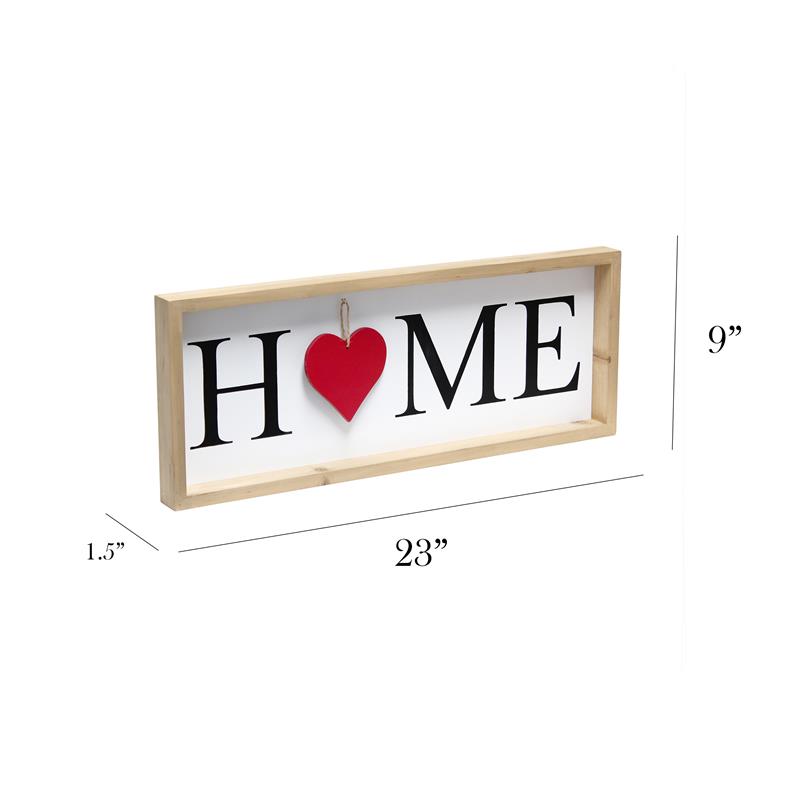 Elegant Designs Wooden Seasonal Interchangeable Symbol 