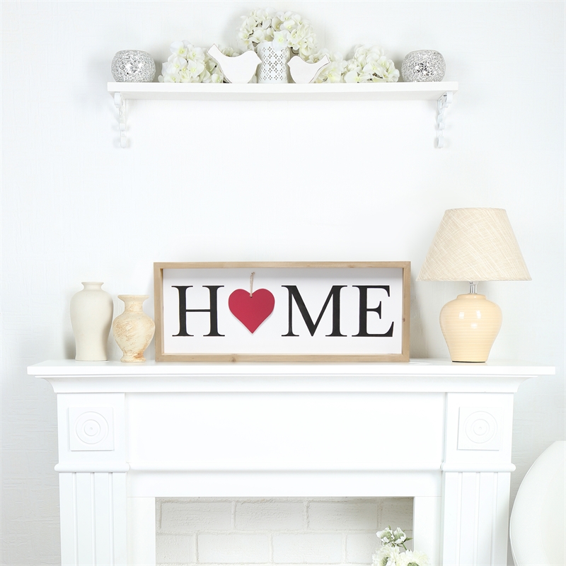 Elegant Designs Wooden Seasonal Interchangeable Symbol 