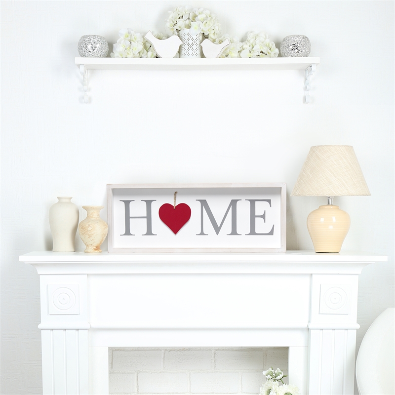Elegant Designs Wooden Seasonal Interchangeable Symbol 