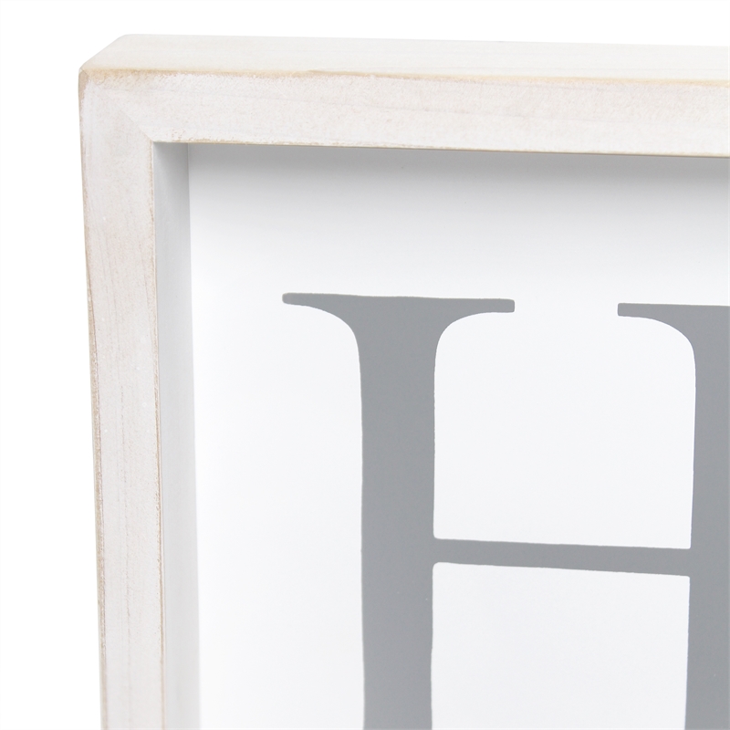 Elegant Designs Wooden Seasonal Interchangeable Symbol 