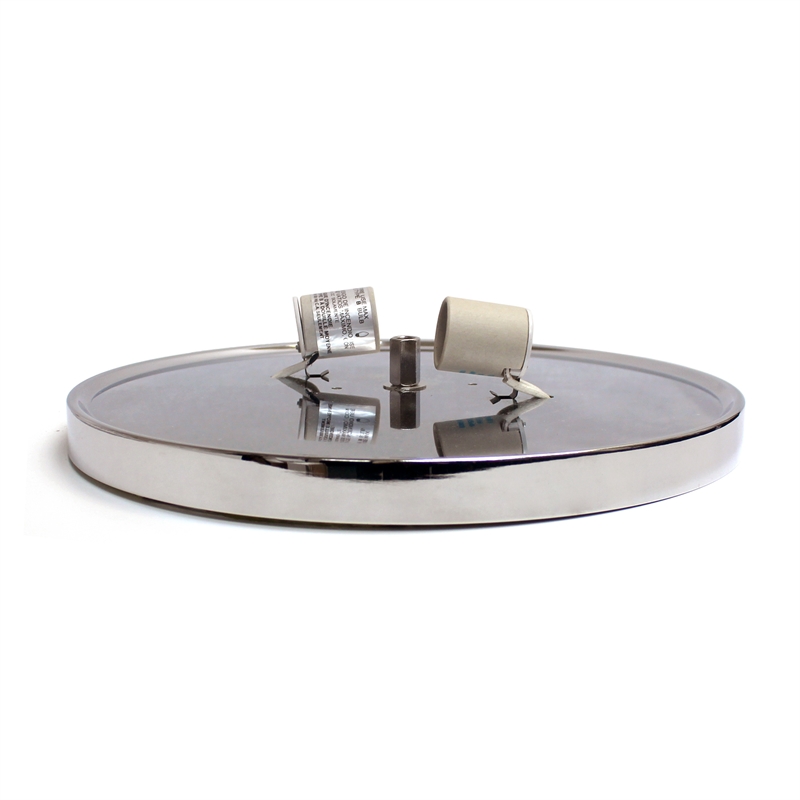 Lalia Home Blossom 2 Light Glass Ceiling Flush Mount Chrome