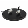 Lalia Home Glam 2 Light 12 Inch Round Flush Mount Restoration Bronze