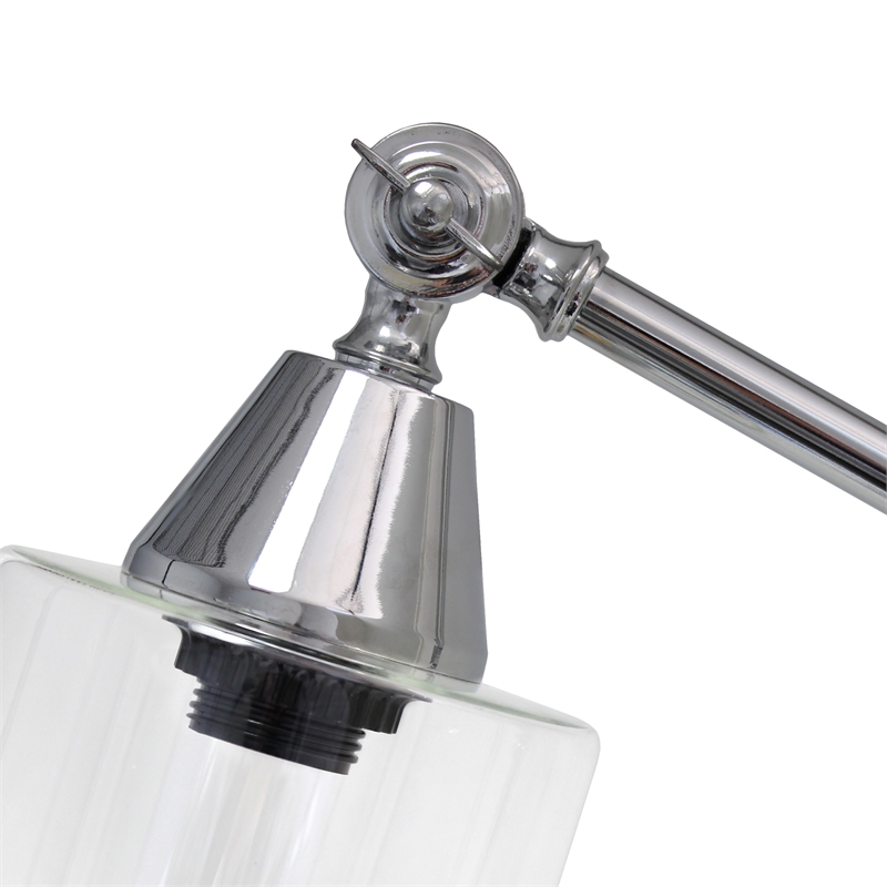 Vertically Adjustable Desk Lamp Chrome