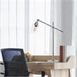 Vertically Adjustable Desk Lamp Chrome