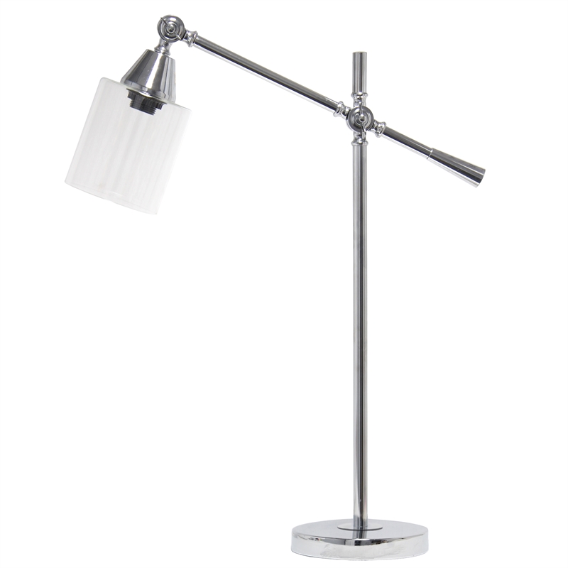 Vertically Adjustable Desk Lamp Chrome