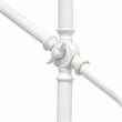 Vertically Adjustable Desk Lamp White