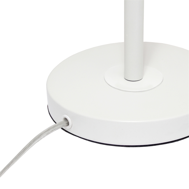 Vertically Adjustable Desk Lamp White