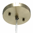 Circular Rattan Pendant
