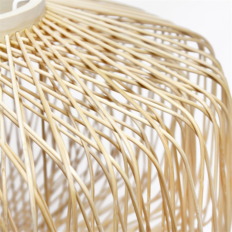 Circular Rattan Pendant
