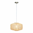 Circular Rattan Pendant