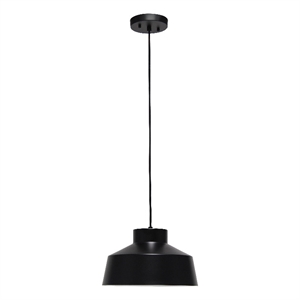 Industrial Barn Pendant Black