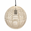 Ball Shaped Rattan Pendant