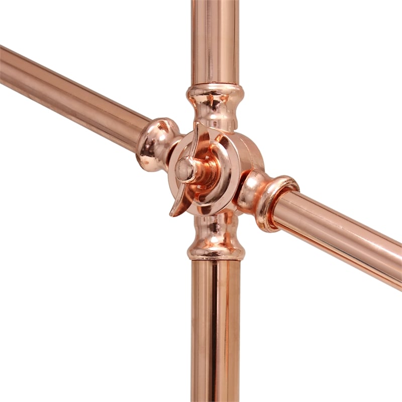 Vertically Adjustable Desk Lamp Rose Gold