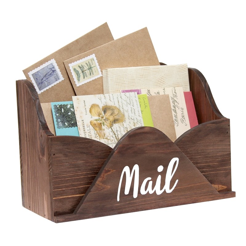 Elegant Designs Homewood Envelope Letter Holder with 