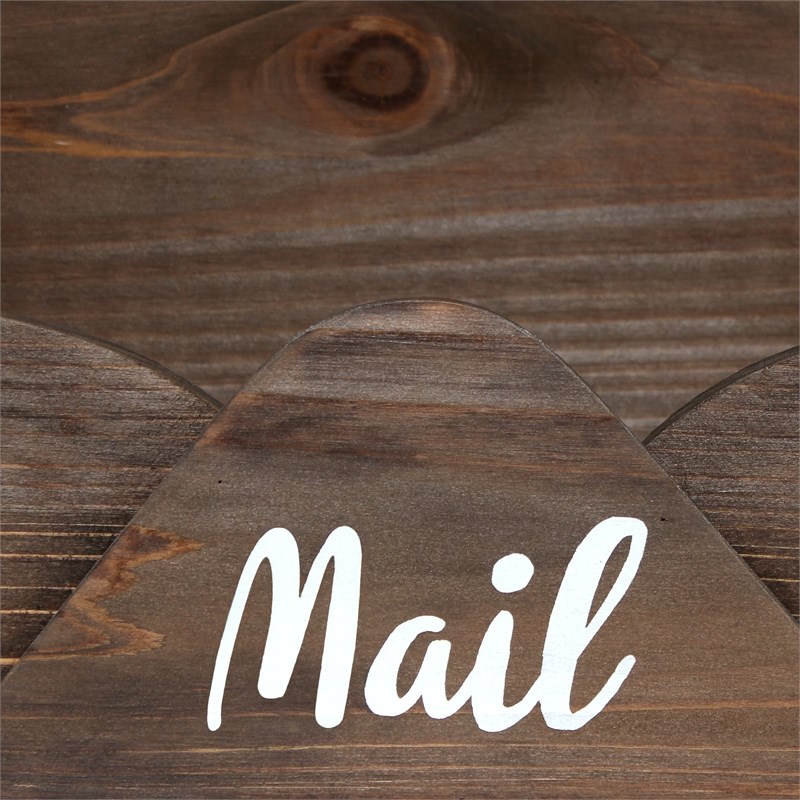 Elegant Designs Homewood Envelope Letter Holder with 