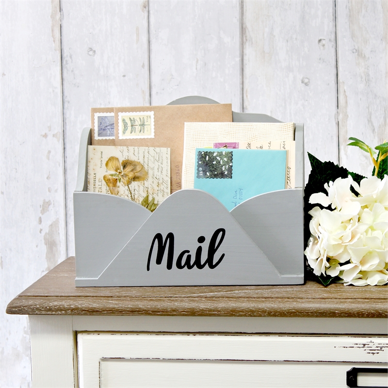 Elegant Designs Homewood Envelope Letter Holder with 