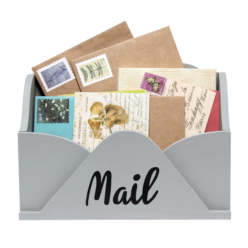 Elegant Designs Homewood Envelope Letter Holder with 