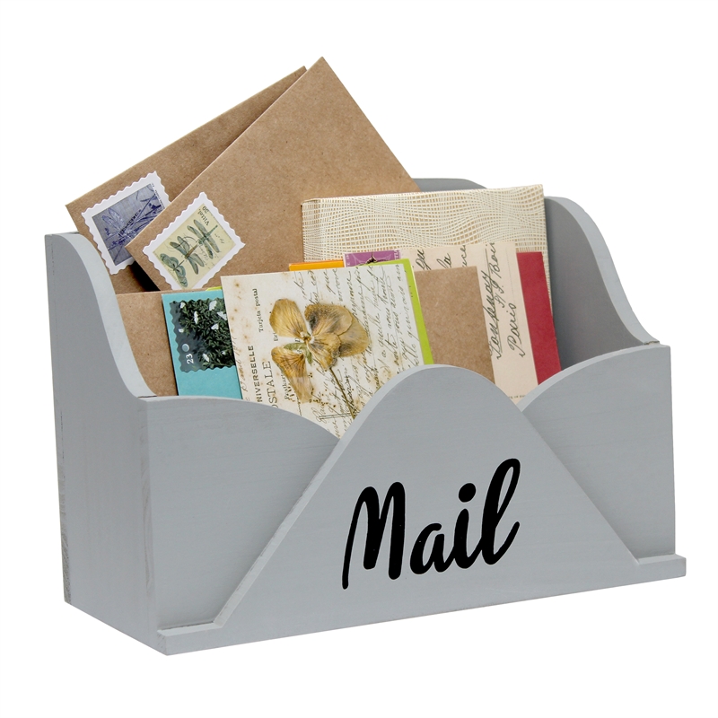 Elegant Designs Homewood Envelope Letter Holder with 