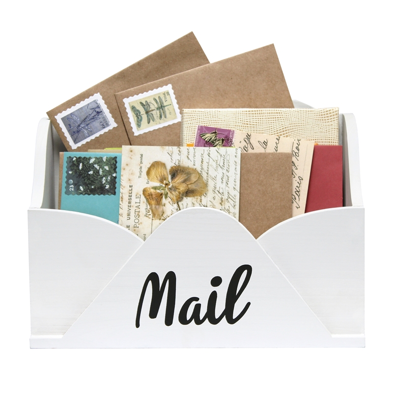 Elegant Designs Homewood Envelope Letter Holder with 