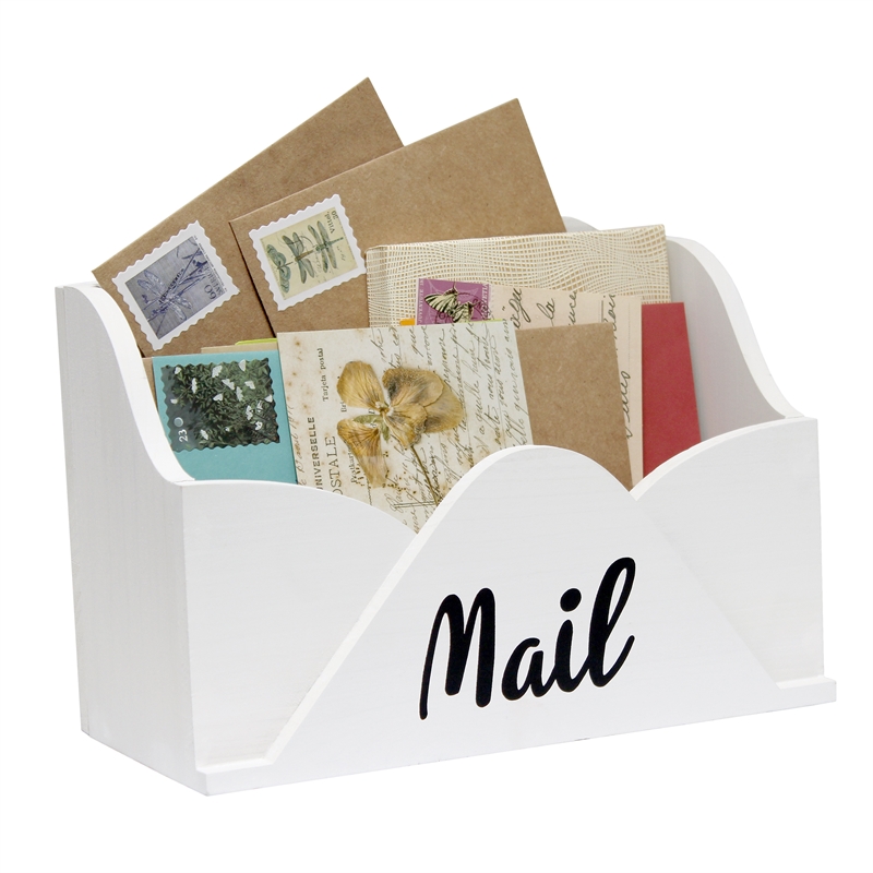 Elegant Designs Homewood Envelope Letter Holder with 